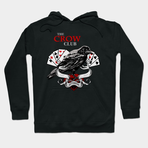 The Crow Club Hoodie by WrittenWordNerd